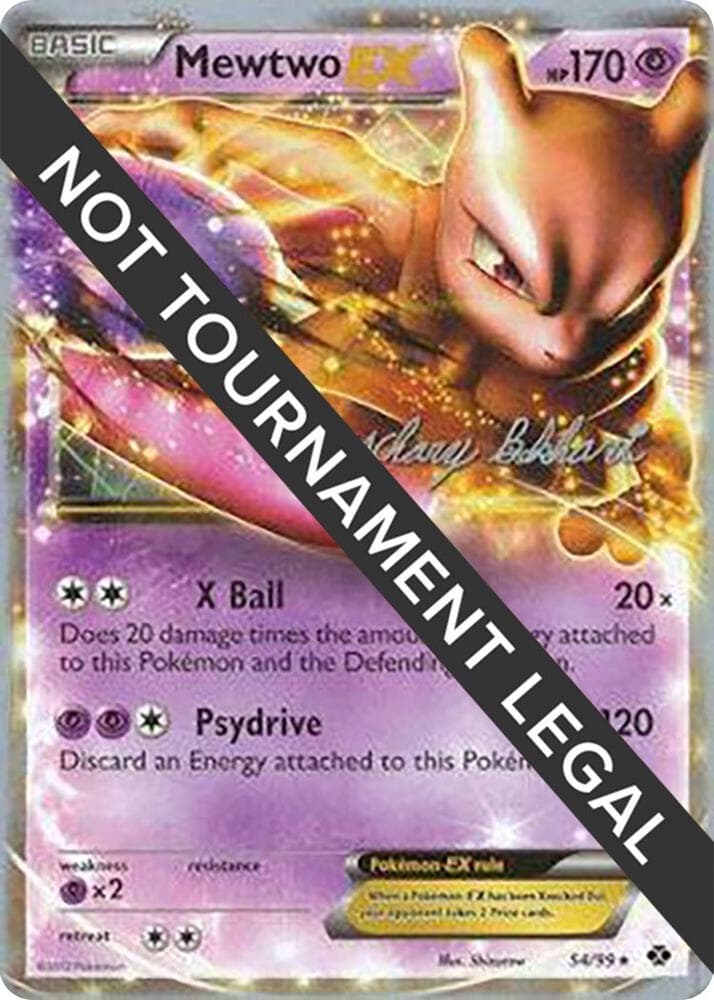 Mewtwo EX 2012 Zachary Bokhari