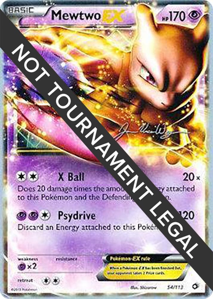 Mewtwo EX 2015 Jacob Van Wagner