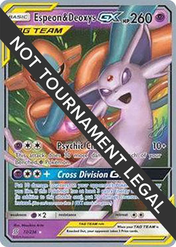 Espeon & Deoxys GX 2019 Henry Brand