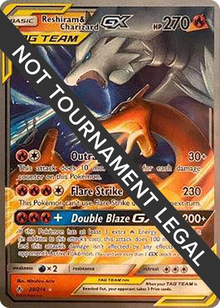 Reshiram & Charizard GX 2019 Henry Brand