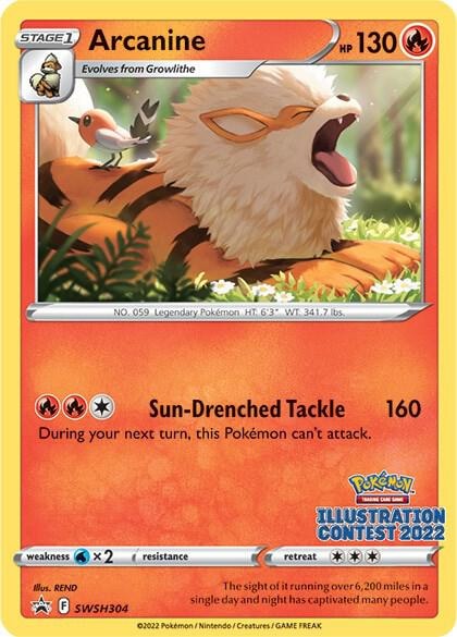 Arcanine Illustration Contest 2022