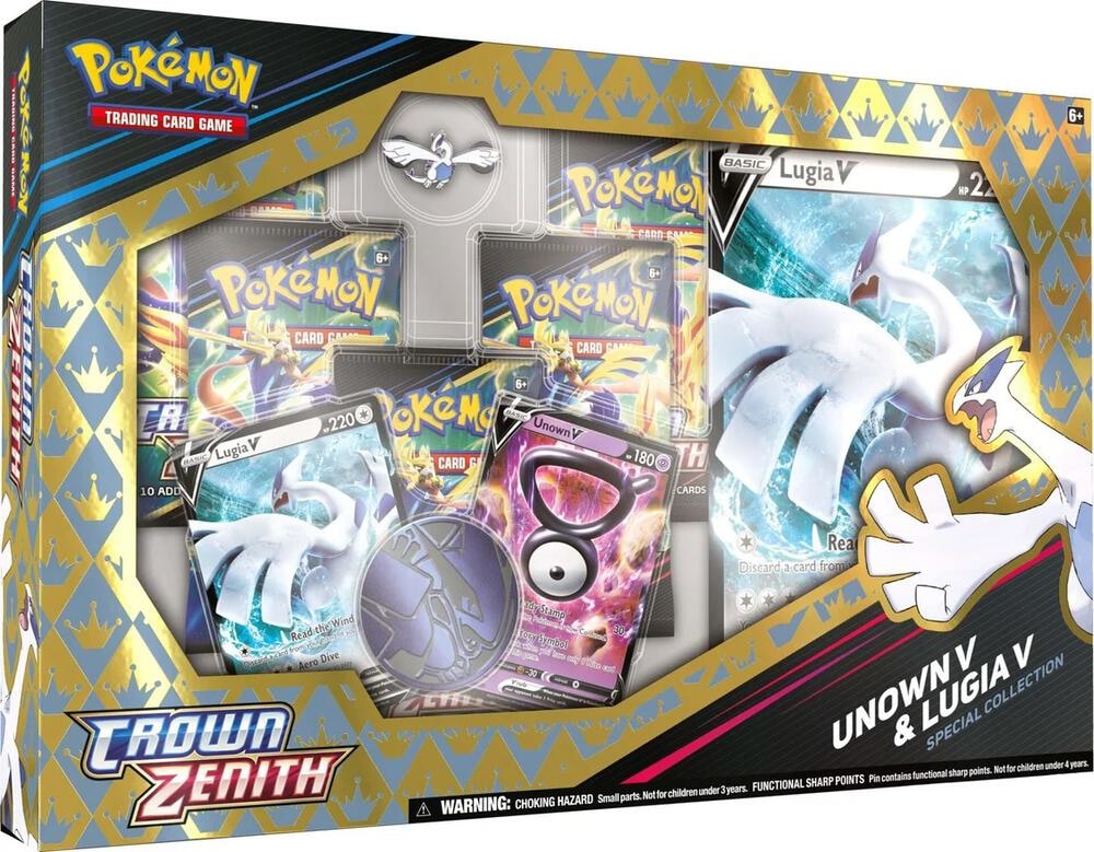 Crown Zenith Special Collection Unown V and Lugia V