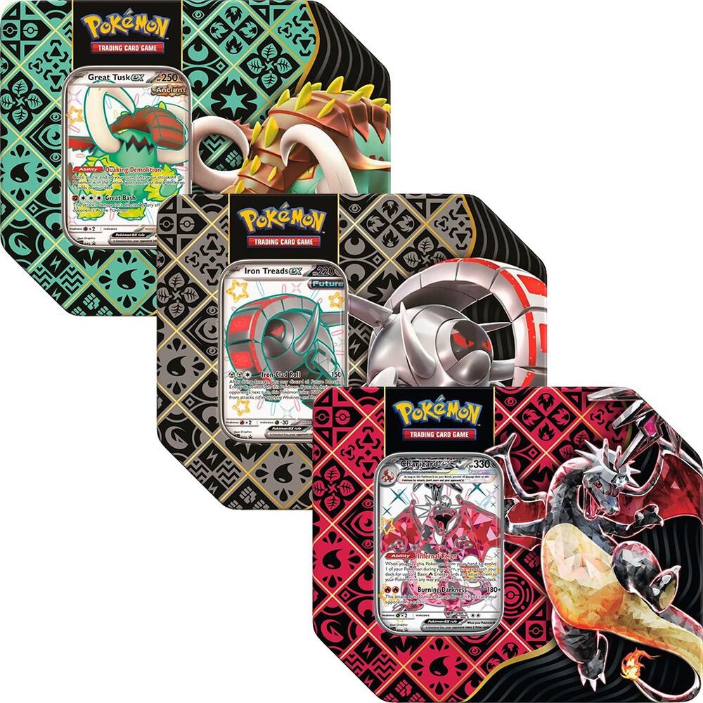 Paldean Fates Tins Set of 3