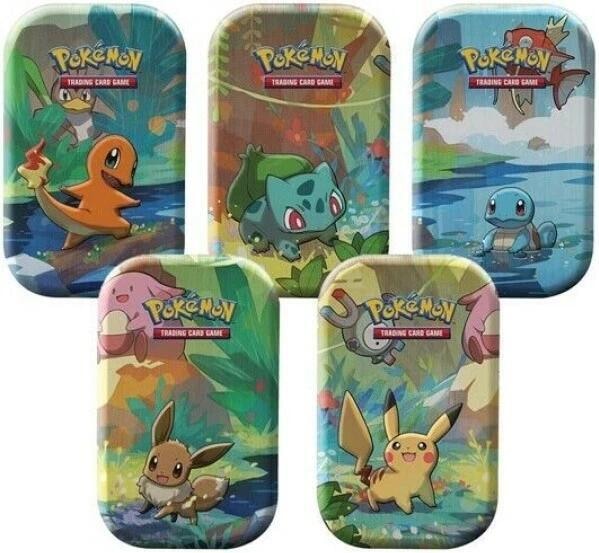 Kanto Friends Mini Tin Set of 5
