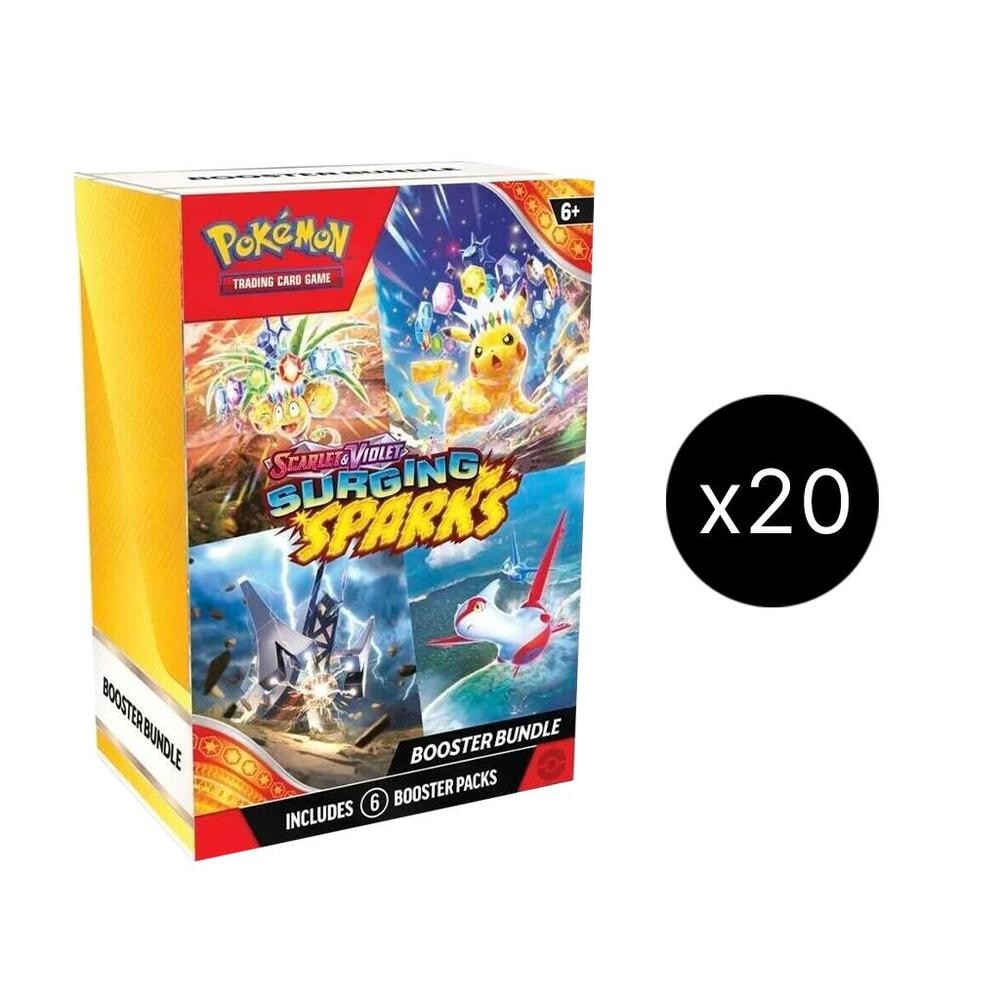 Surging Sparks Booster Bundle Case LGS