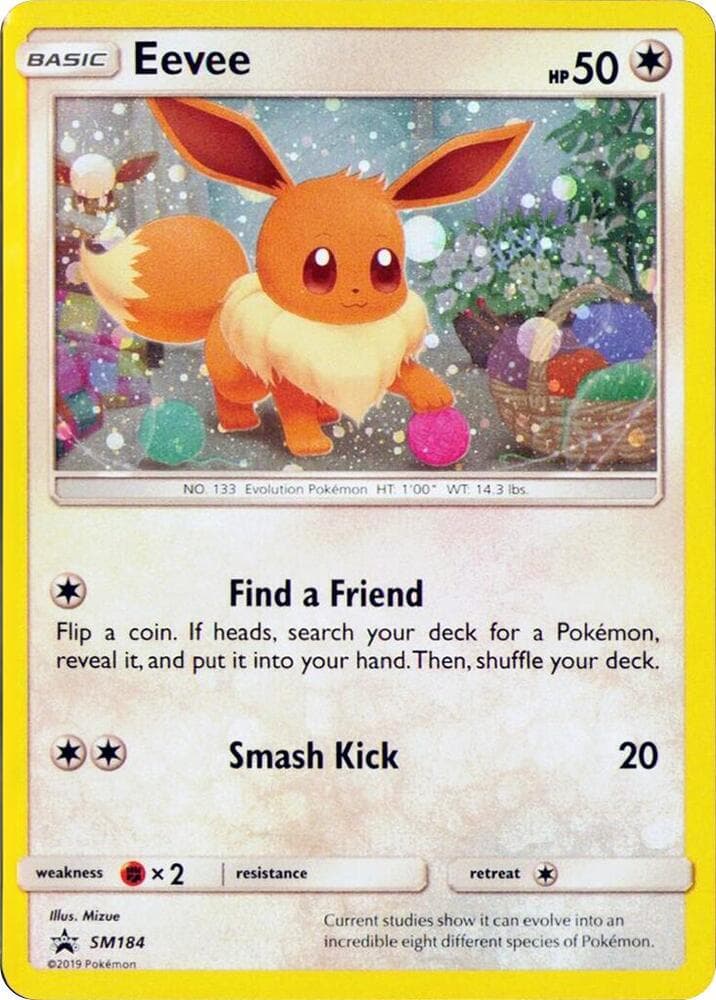 Eevee SM184 Cosmos Holo