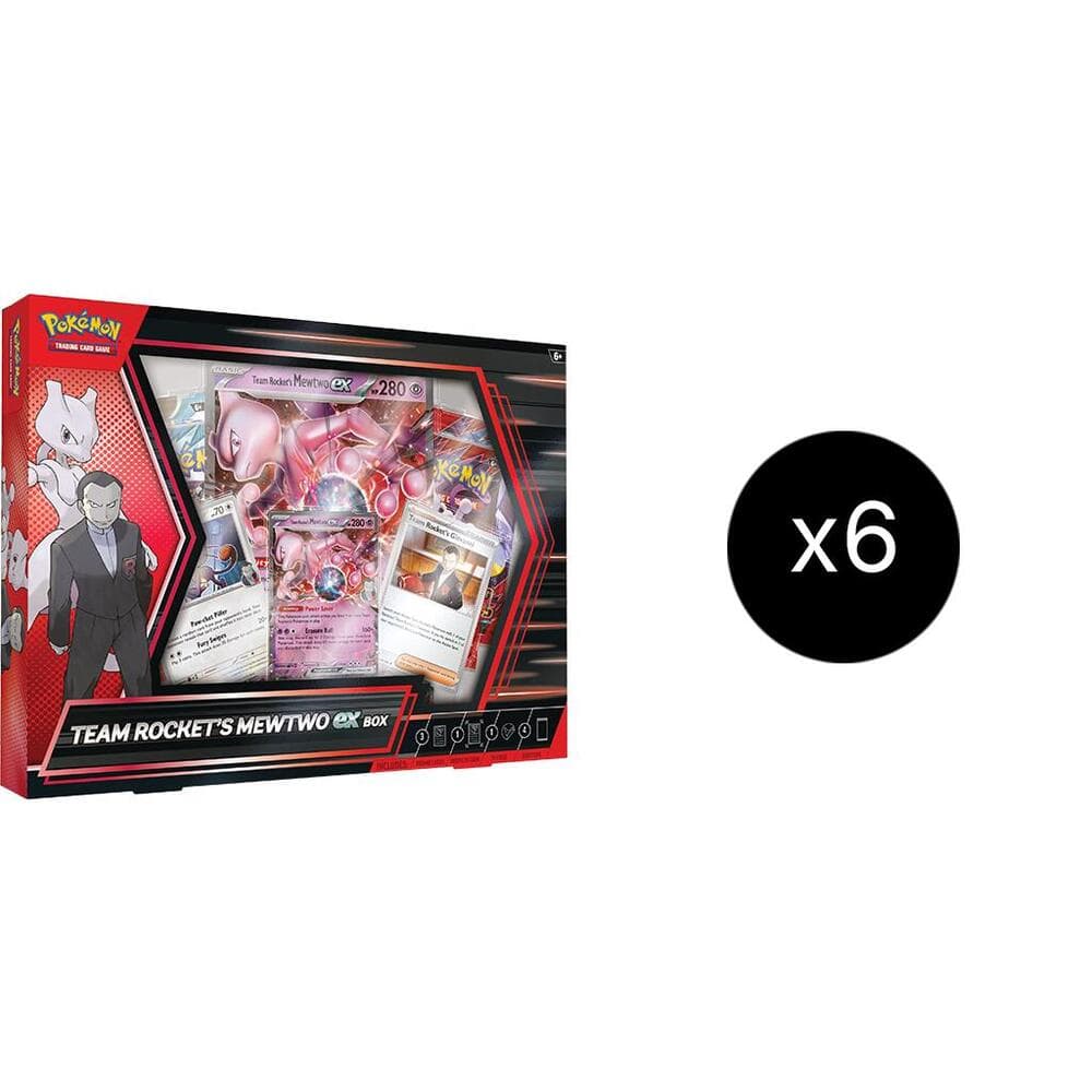Team Rockets Mewtwo ex Box Case