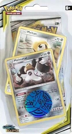 Sun and Moon Single Blister Pack Meltan and Melmetal