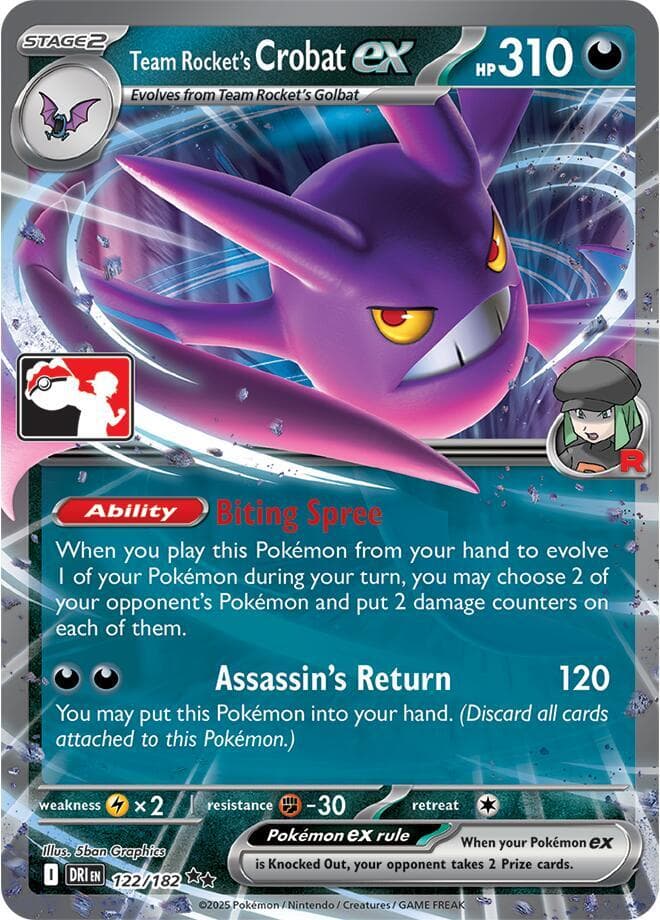 Team Rockets Crobat ex