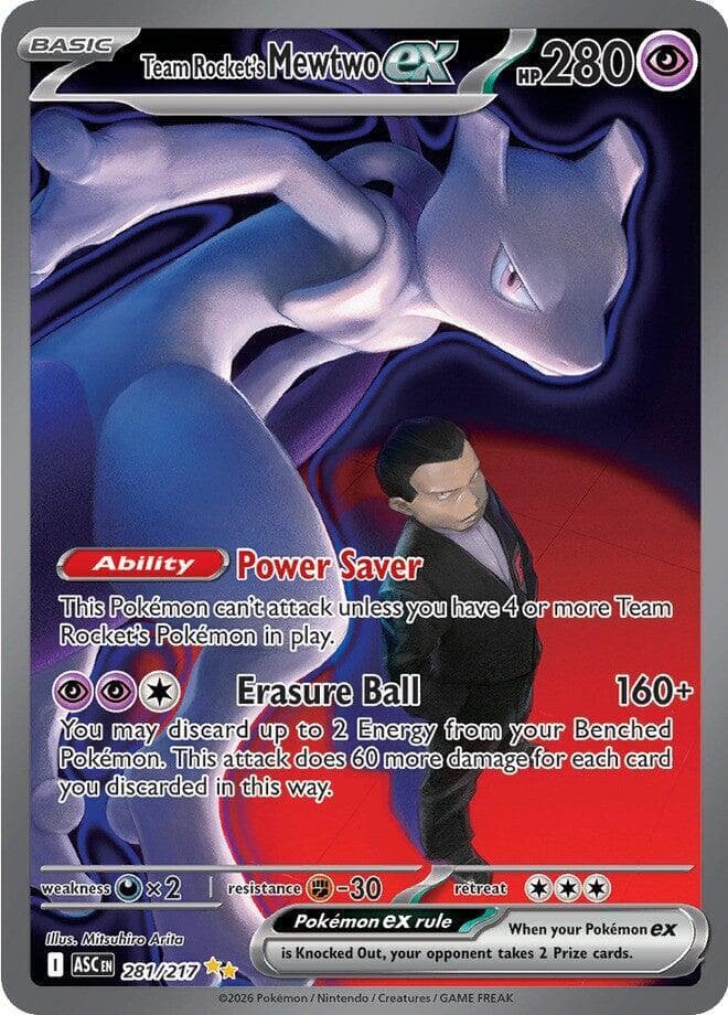 Team Rockets Mewtwo ex