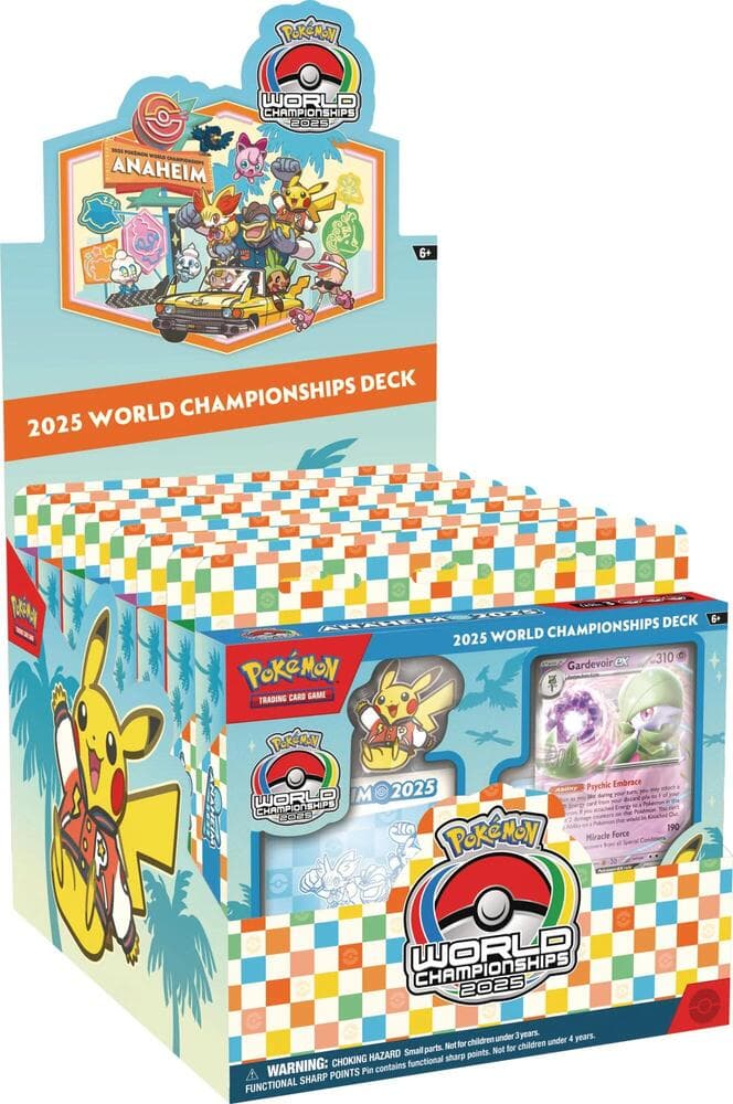 2025 World Championship Deck Display