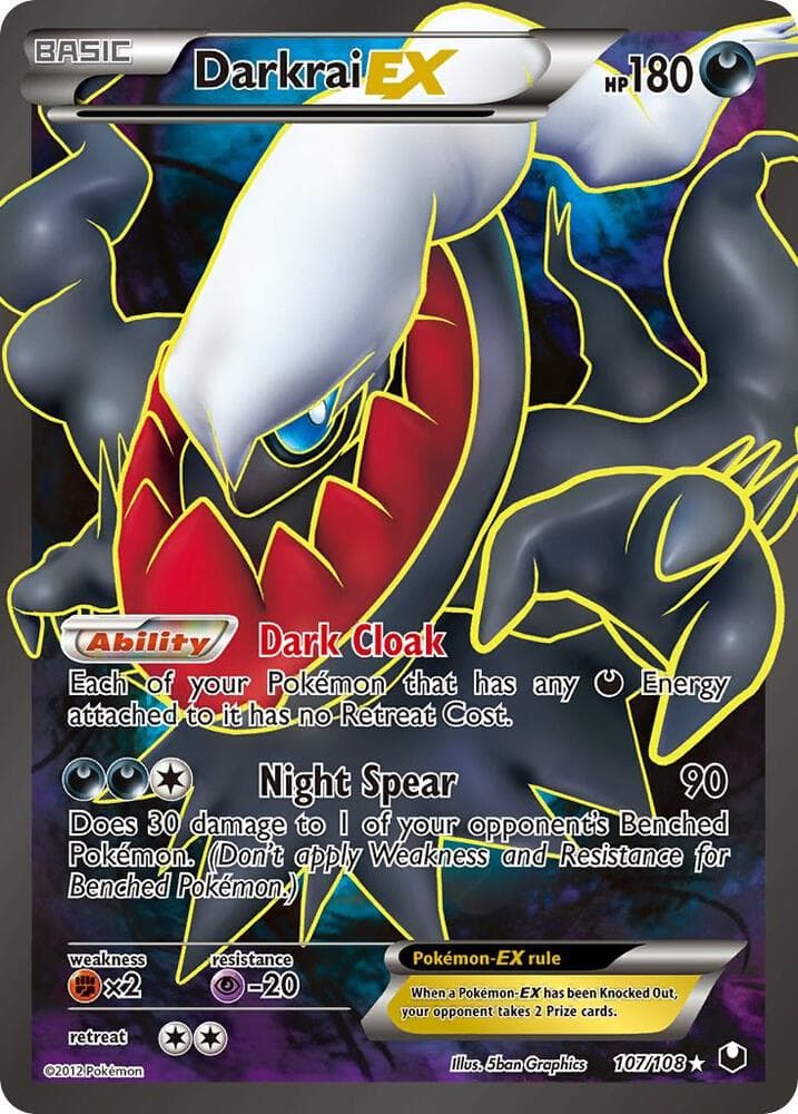 Darkrai EX 107 Full Art