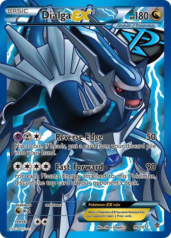 Dialga EX Team Plasma 99 Full Art