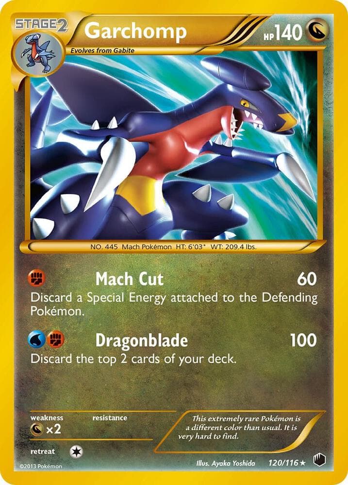 Garchomp 120 Secret Rare