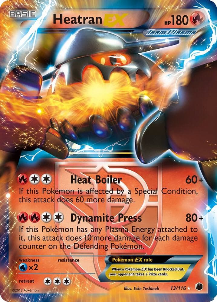 Heatran EX Team Plasma