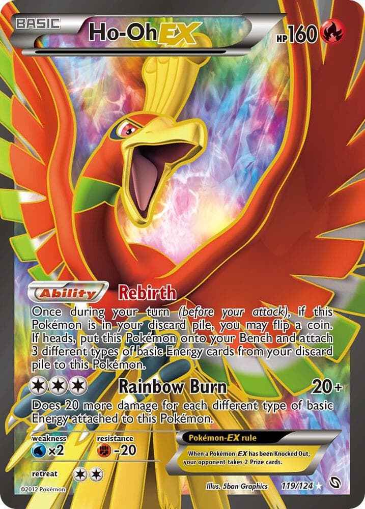Ho Oh Ex 119 Full Art