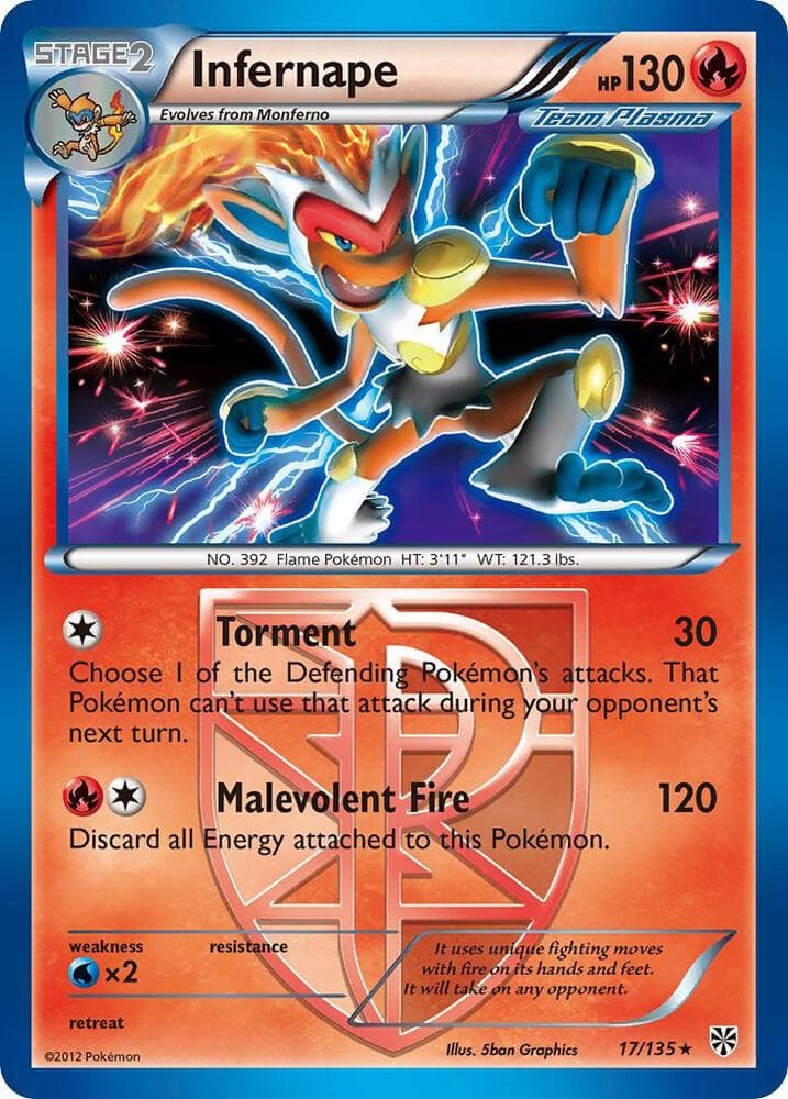 Infernape Team Plasma