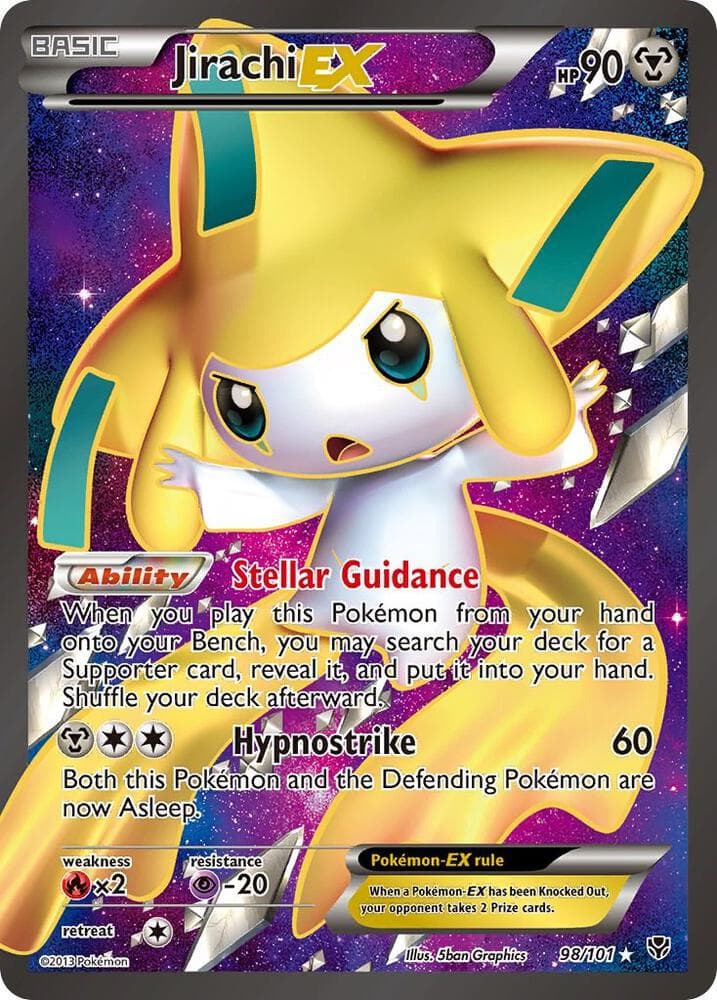 Jirachi EX 98 Full Art