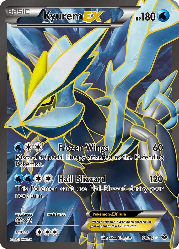 Kyurem EX 96 Full Art