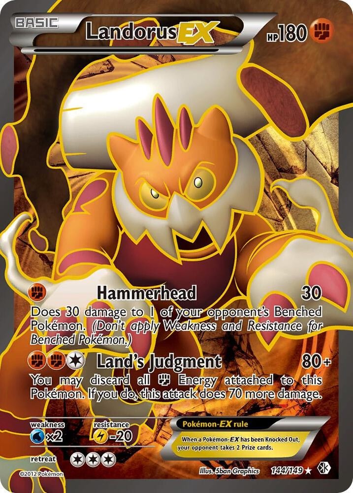 Landorus EX 144 Full Art