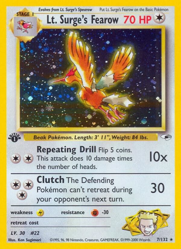 Lt Surges Fearow