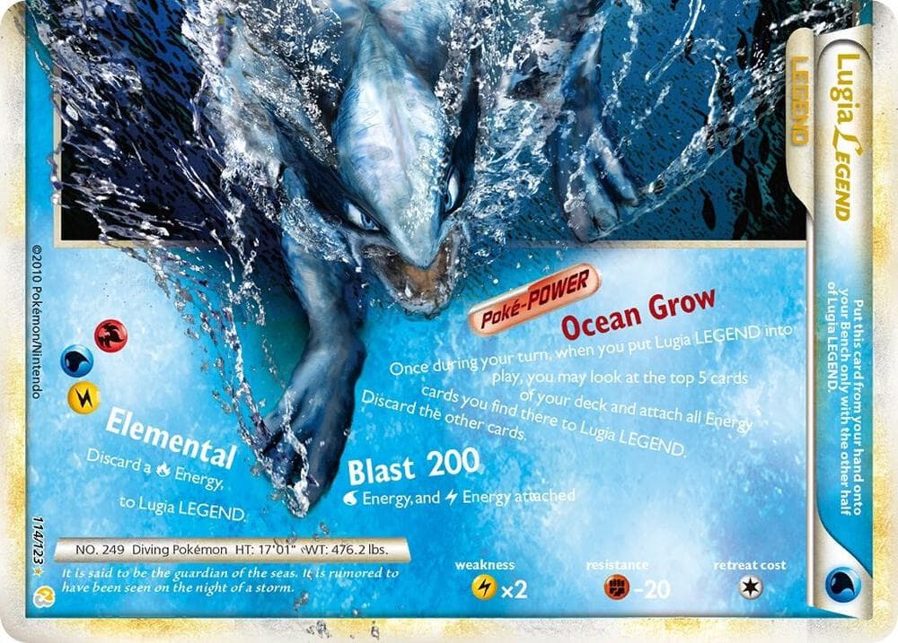 Lugia Legend Bottom