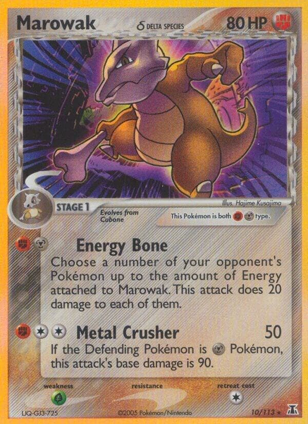 Marowak Delta Species