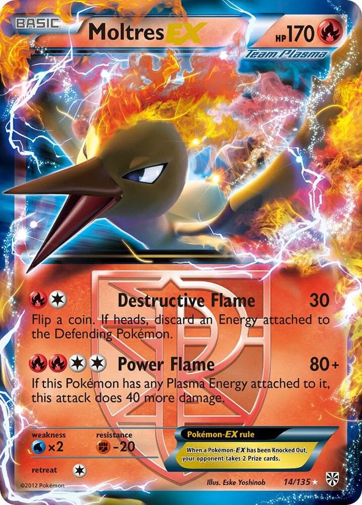 Moltres EX Team Plasma