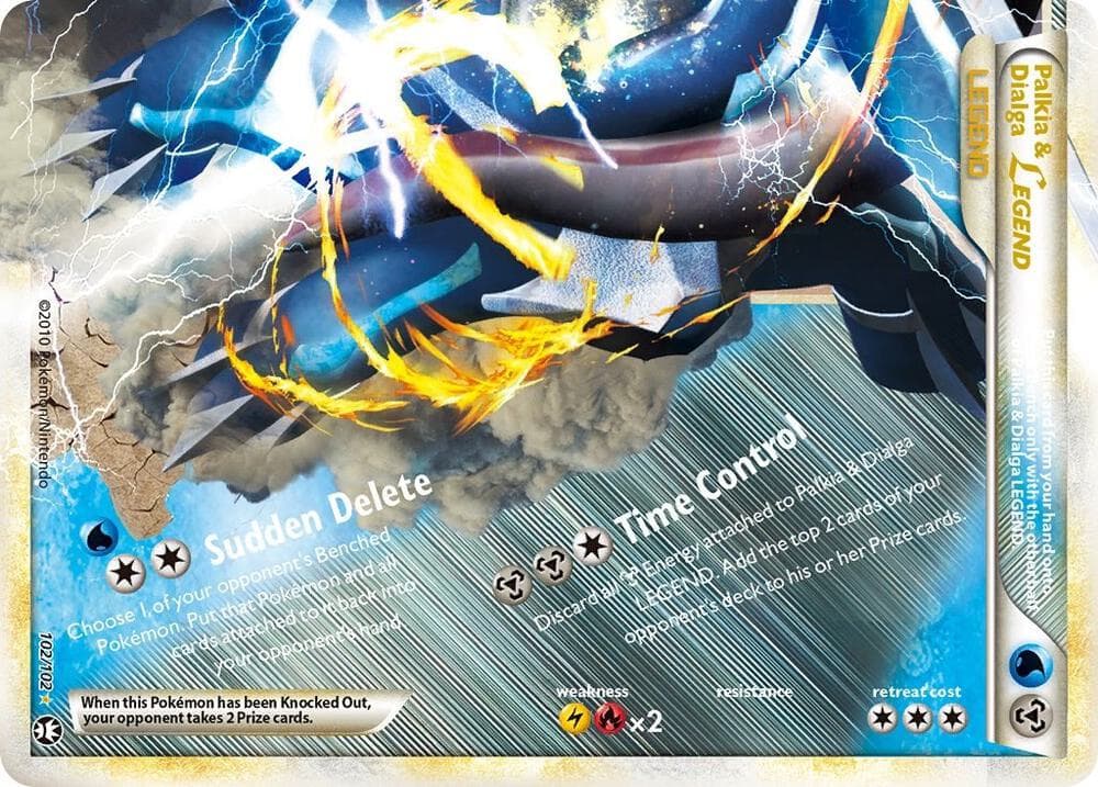 Palkia & Dialga Legend Bottom
