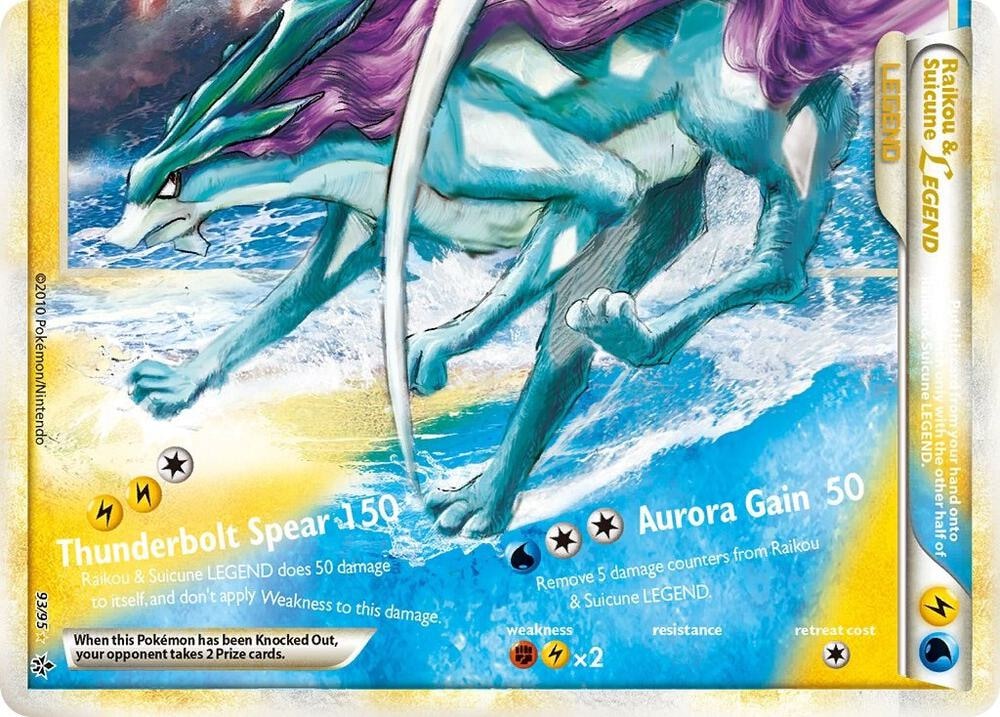 Raikou & Suicune Legend Bottom