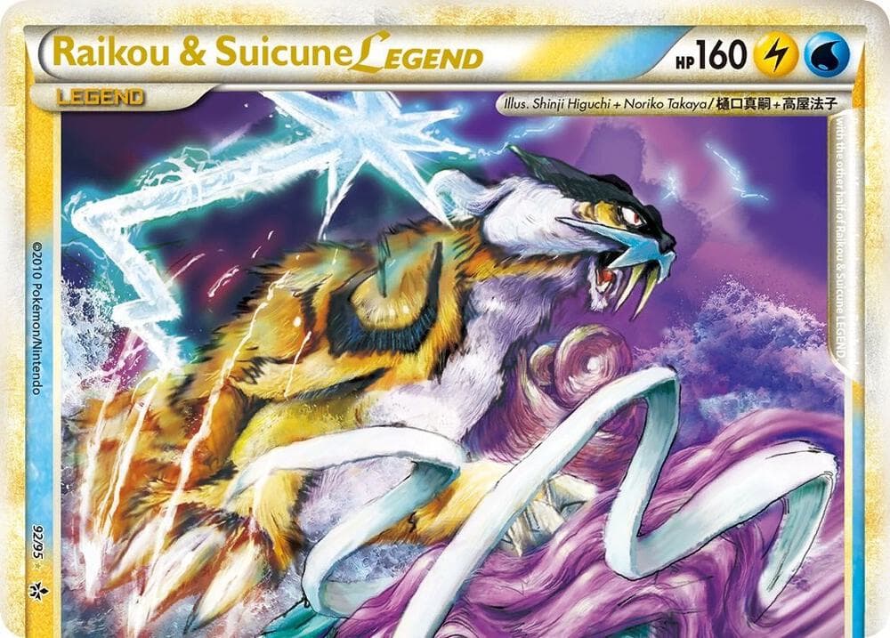 Raikou & Suicune Legend Top