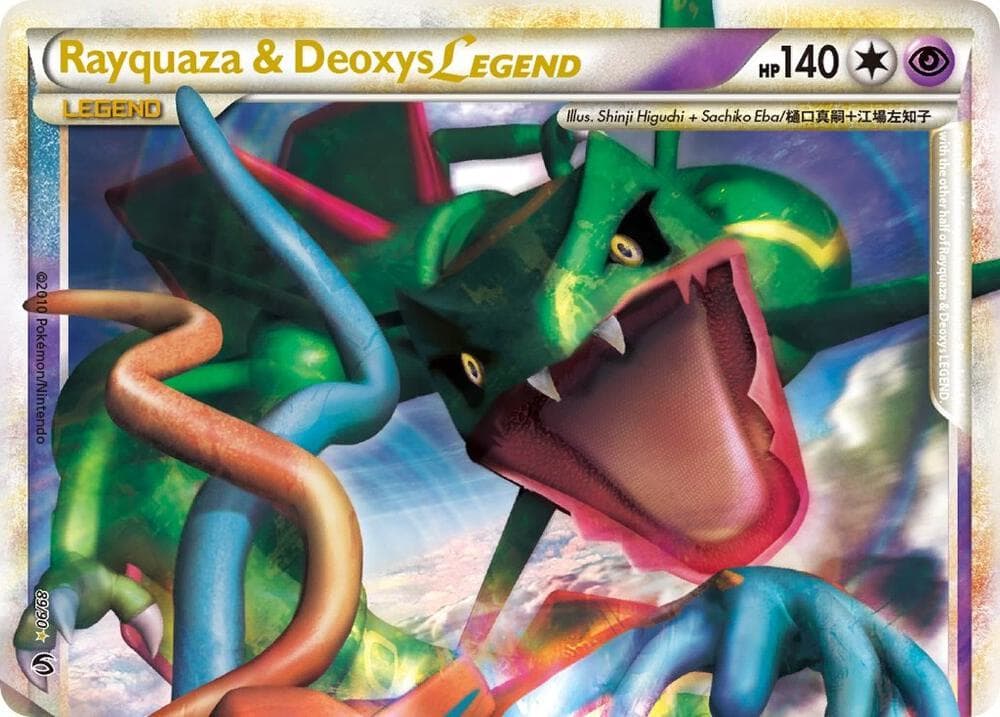 Rayquaza & Deoxys Legend Top