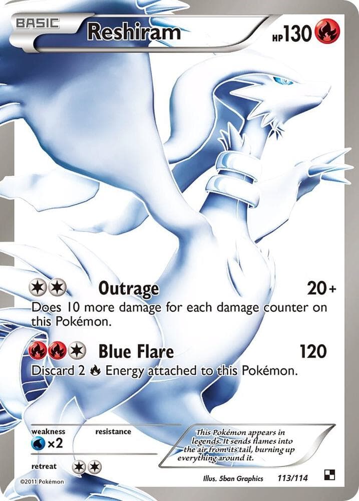 Reshiram 113 Full Art