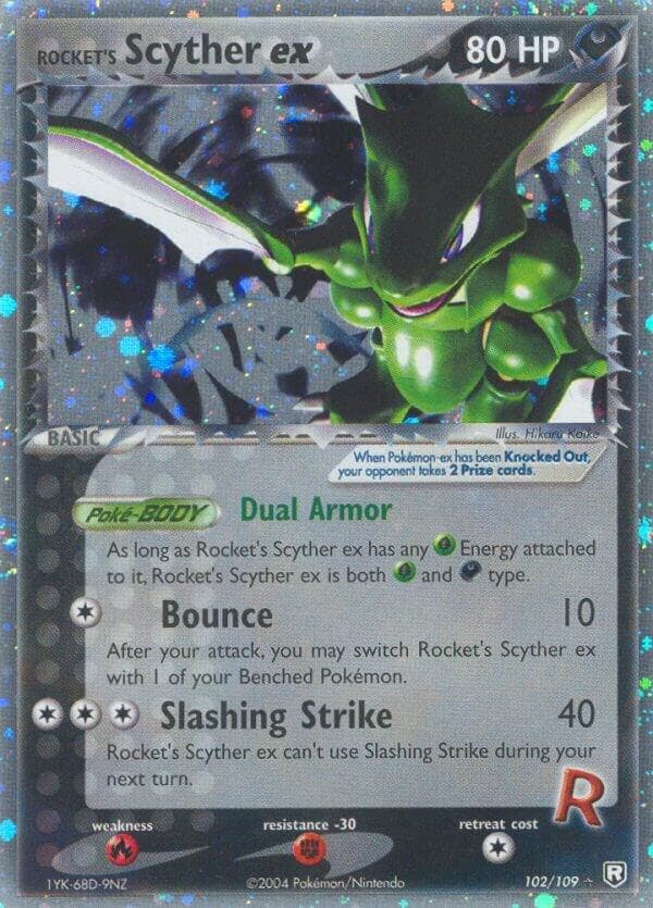 Rockets Scyther ex