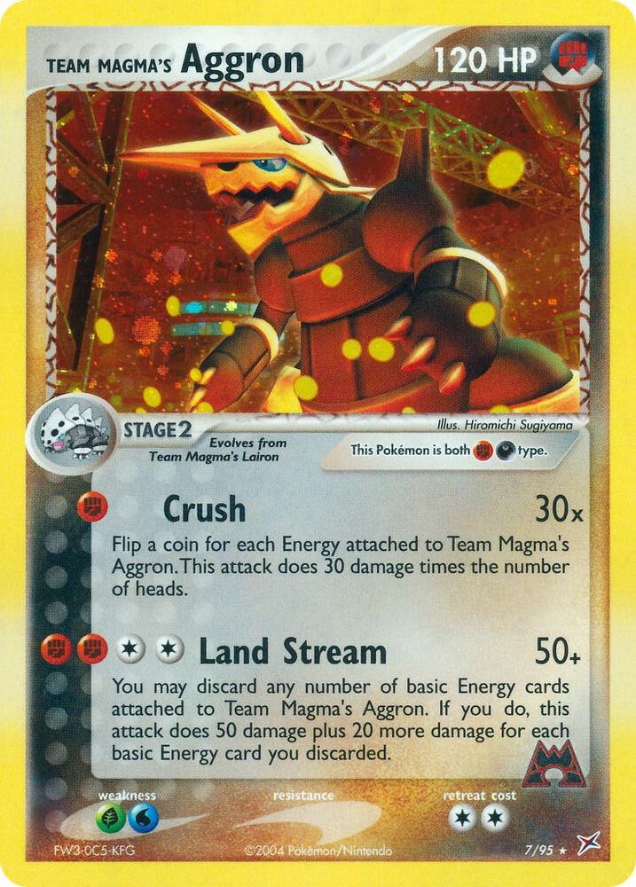 Team Magmas Aggron