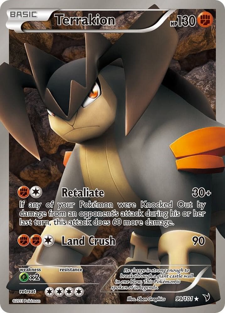 Terrakion 99 Full Art