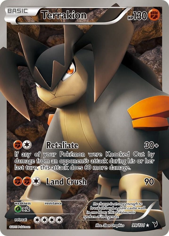 Terrakion 99 Full Art