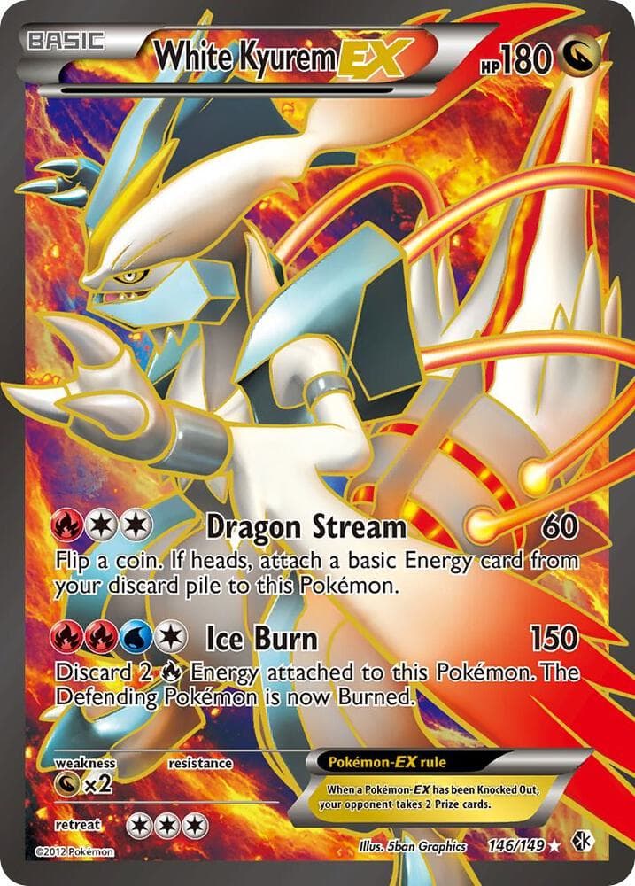 White Kyurem EX 146 Full Art