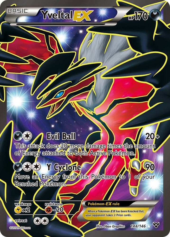 Yveltal EX 144 Full Art