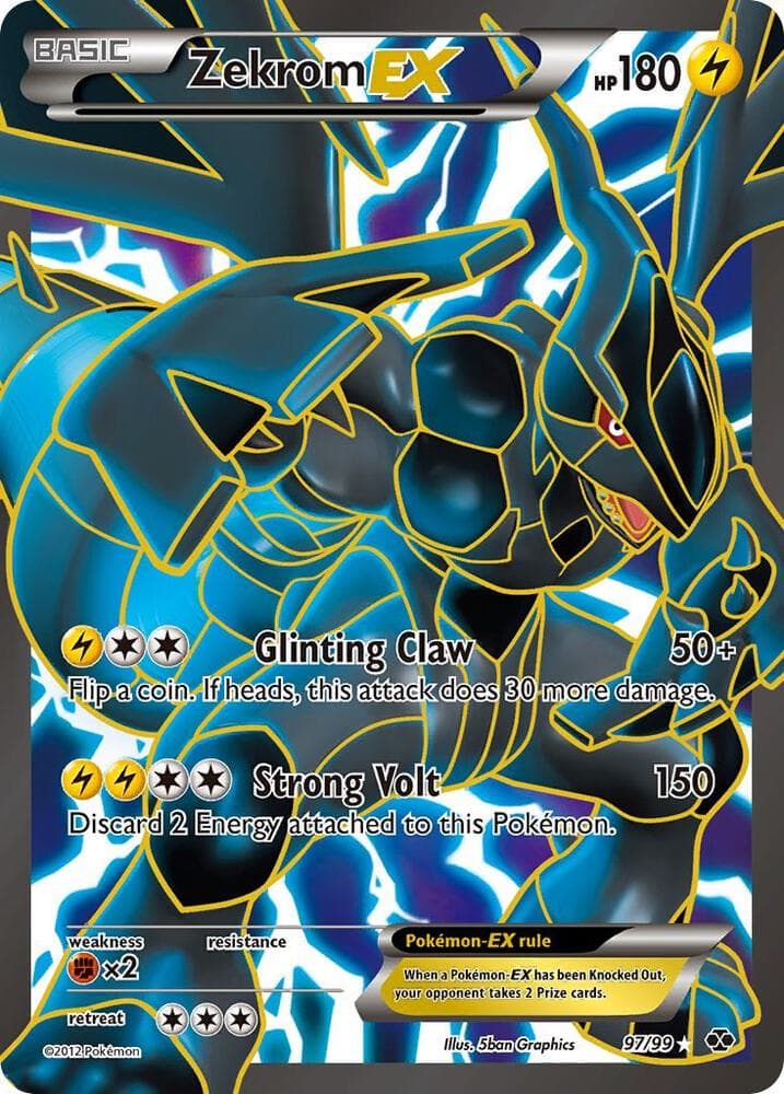 Zekrom EX 97 Full Art