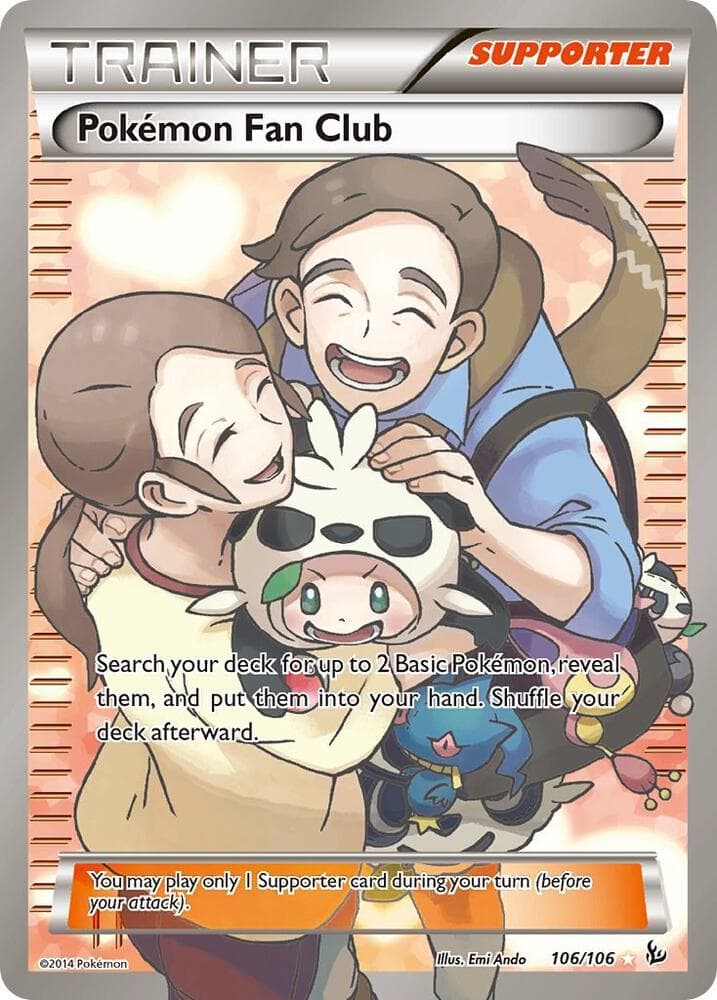Pokemon Fan Club 106 Full Art