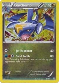 Garchomp 91 124 Cracked Ice Holo