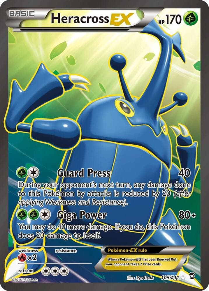 Heracross EX 105 Full Art