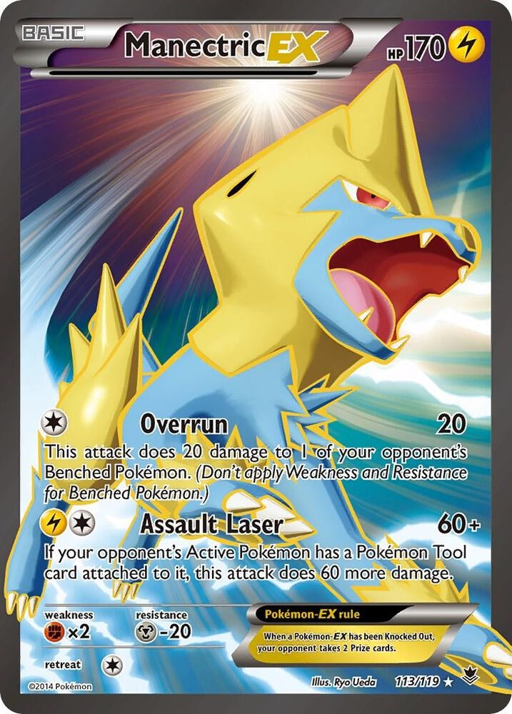 Manectric EX 113 Full Art