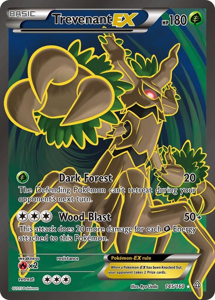 Trevenant EX 145 Full Art