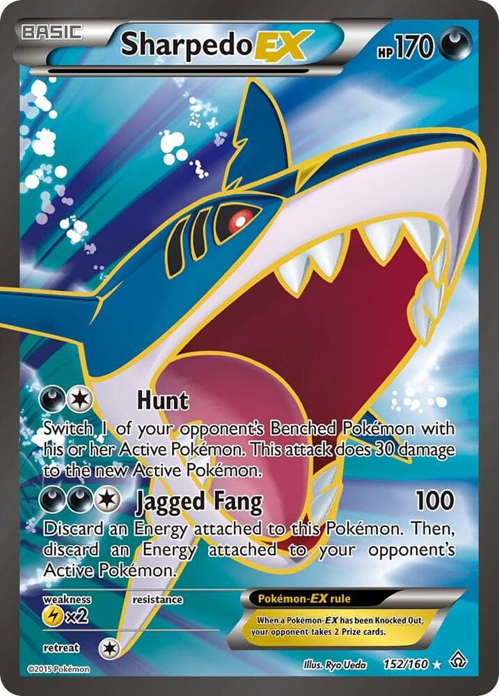 Sharpedo EX 152 Full Art