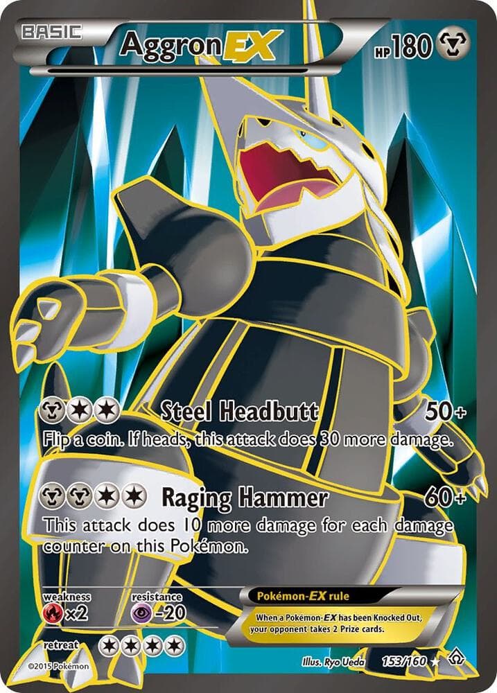 Aggron EX 153 Full Art