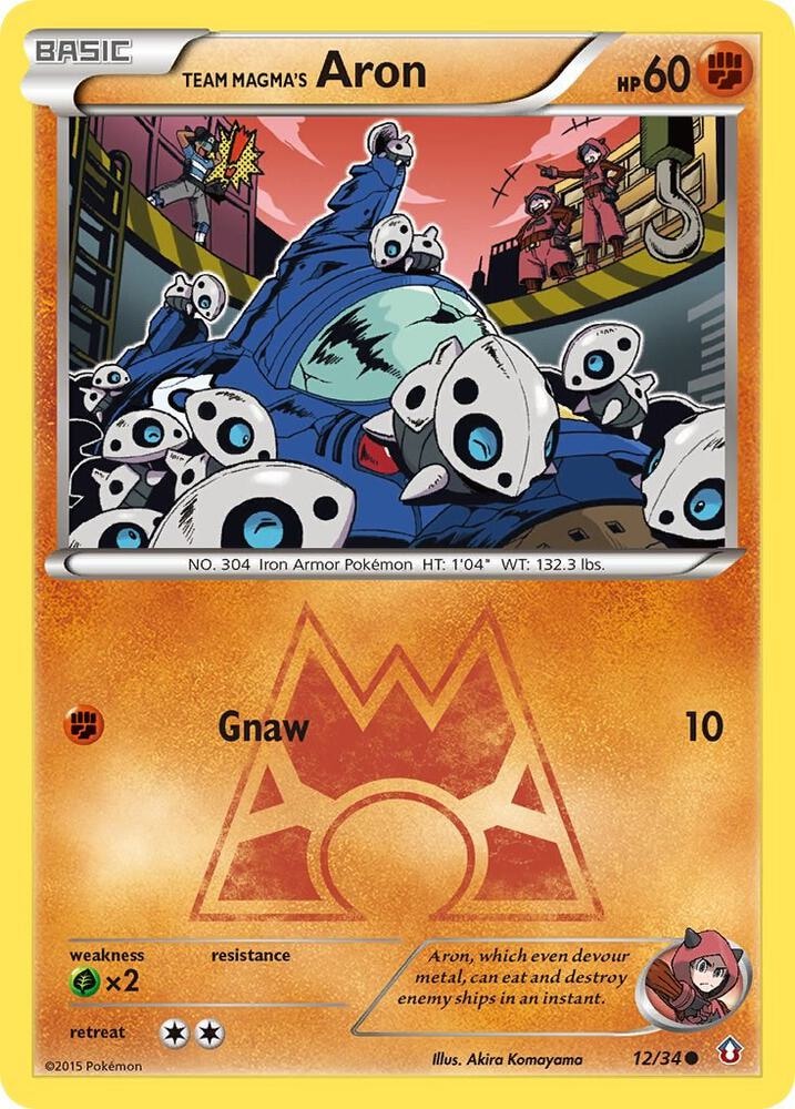 Team Magmas Aron