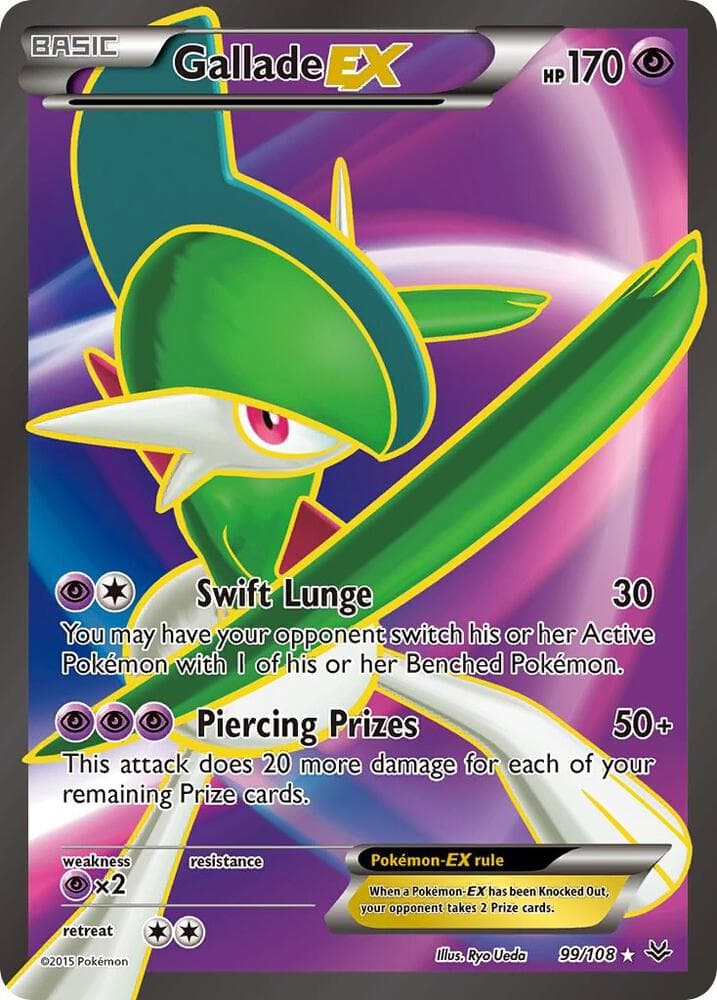 Gallade EX 99 Full Art