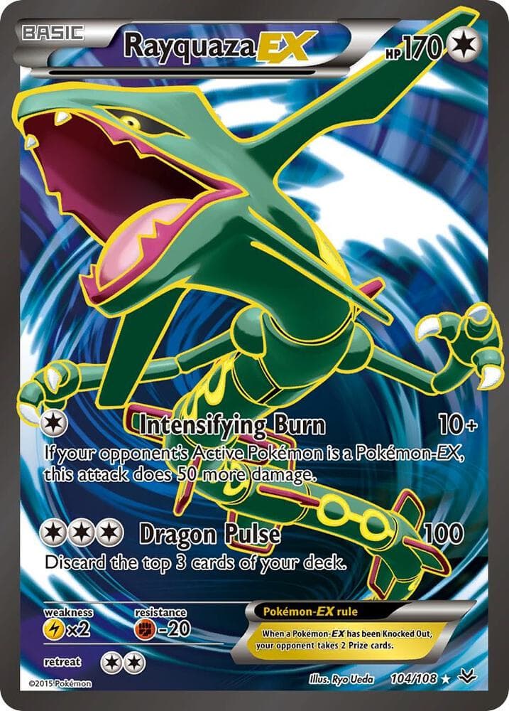 Rayquaza EX 104 Full Art